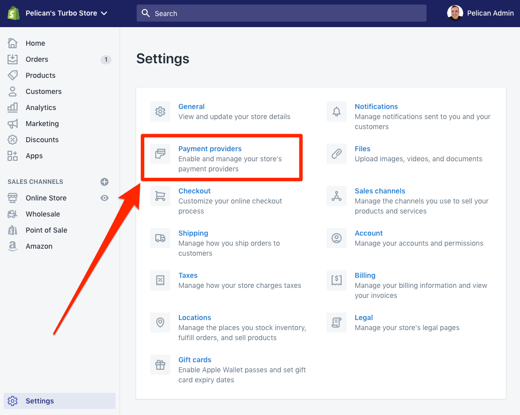 How to set up Shopify Payments, PayPal, or a Third Party Processor on Shopify 2 shopify payment provider